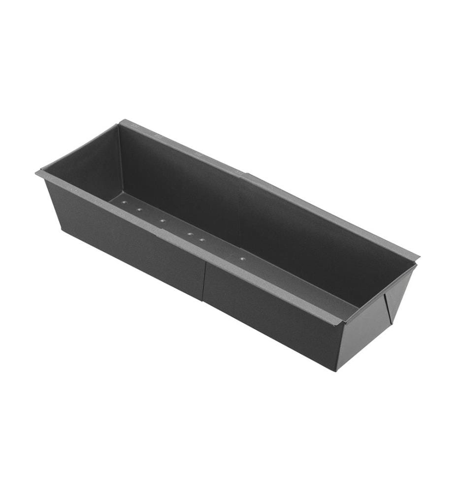 Verstellbare Brotbackform 20 bis 35 cm - Schwarz