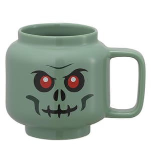 Keramikbecher Skelett 255 ml - Sandgrün