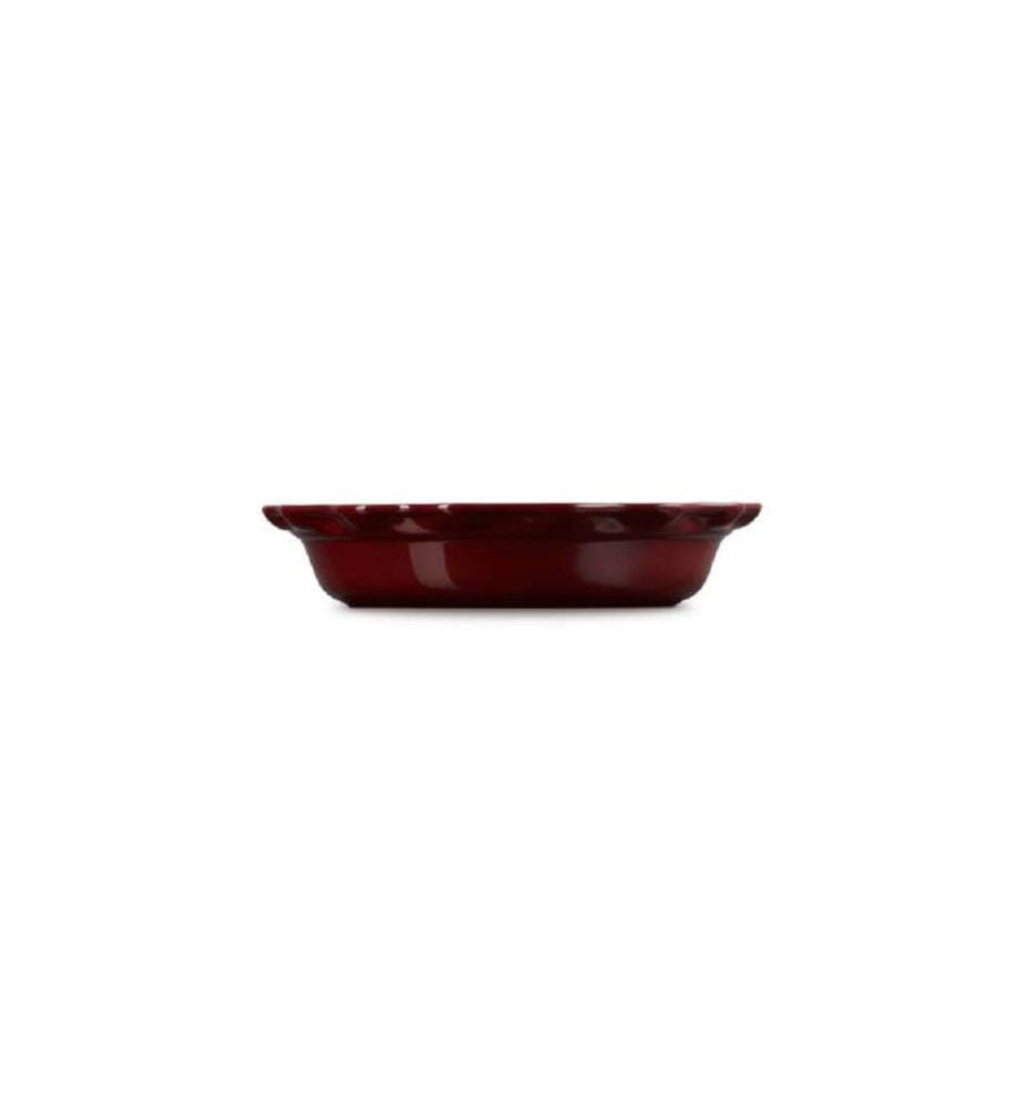 Plat à Tourte Rond 23 cm - Grenat