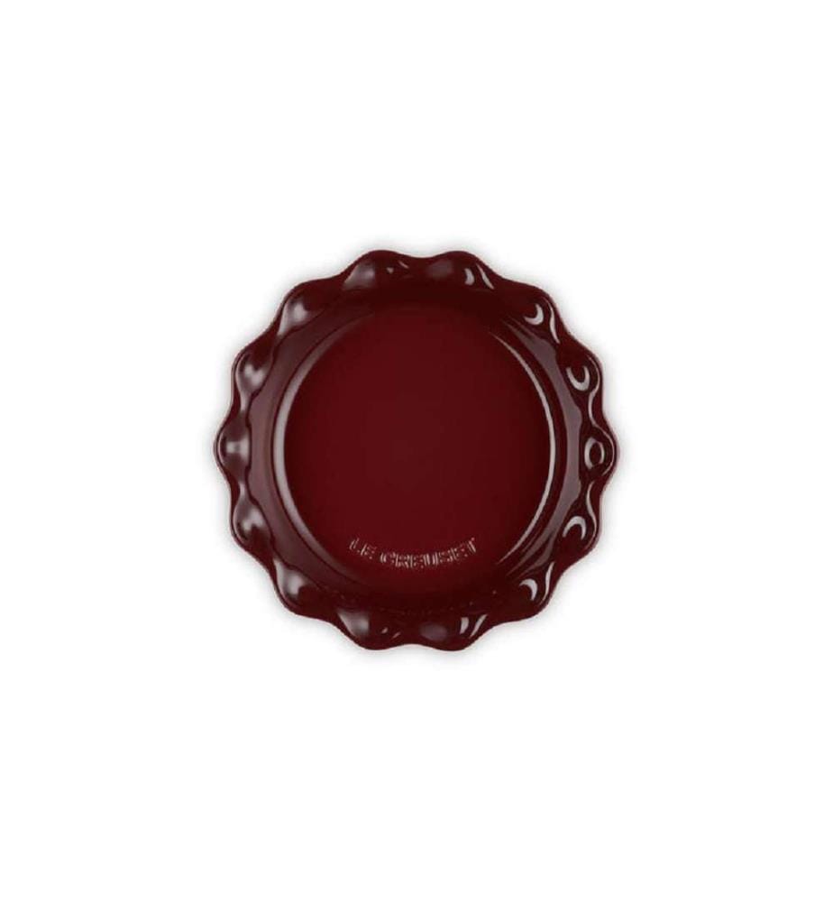 Plat à Tourte Rond 23 cm - Grenat