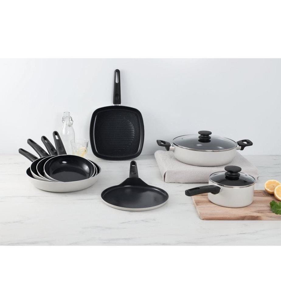 Sauteuse 28 cm - Silber