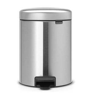 Poubelle à Pédale 5 L - Argenté