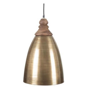 Hängeleuchte Metall Gold 30 cm