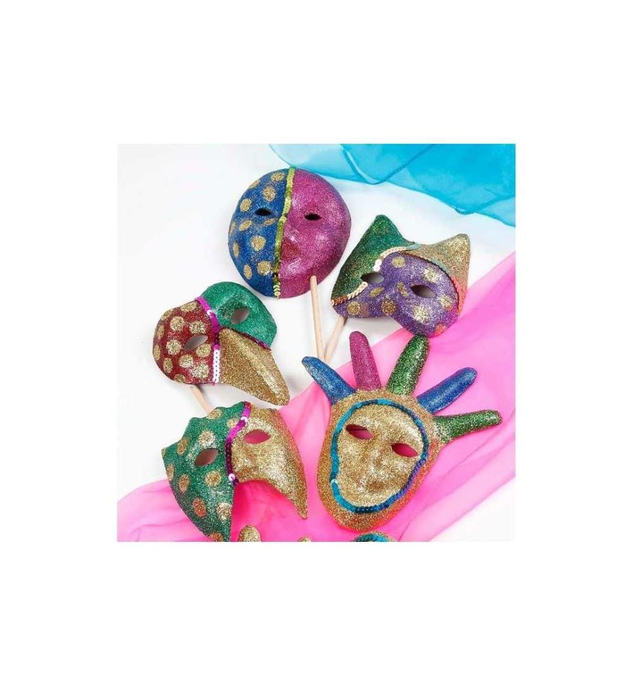 Set von 60 Masken zum Verzieren