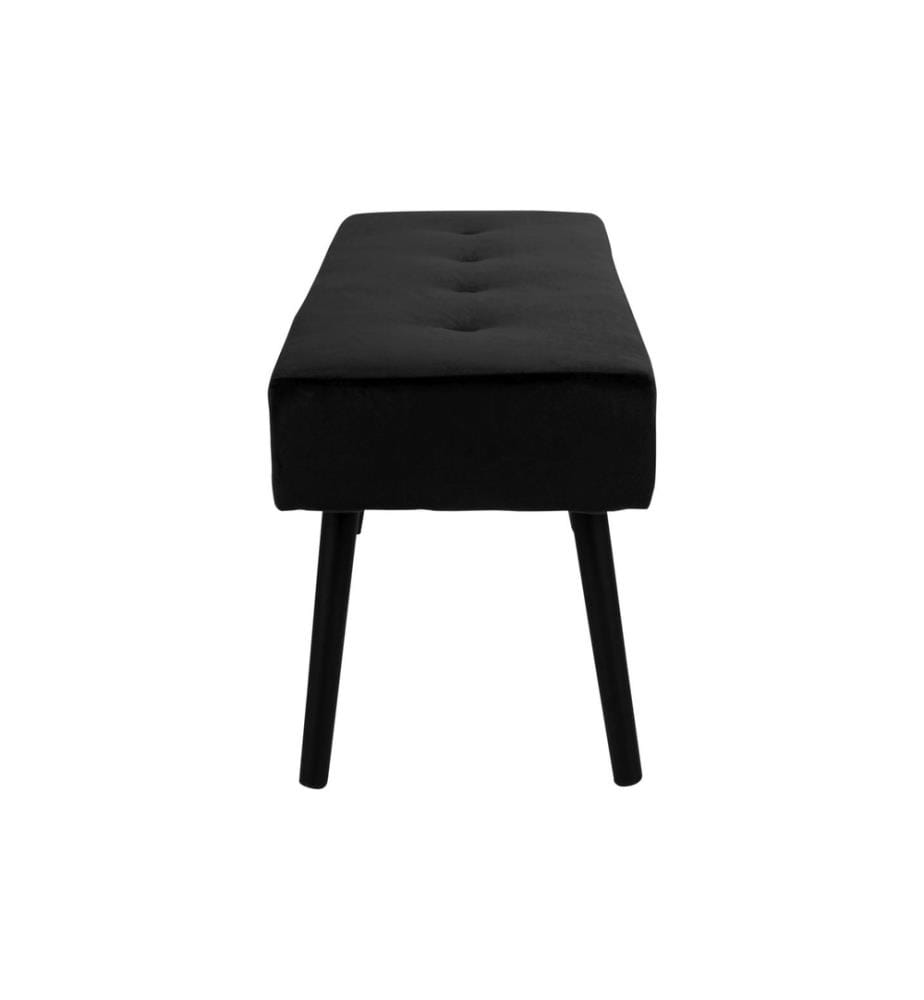 Bank 100 x 44 cm - Schwarz