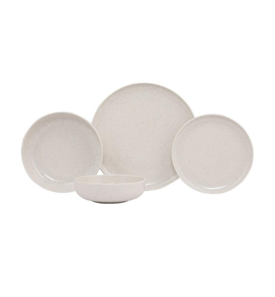 16 Piece Dinner Service - Multicolor