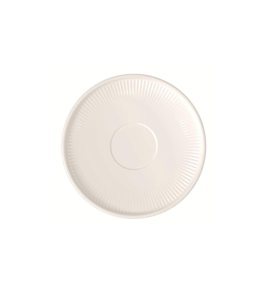Lot de 6 Soucoupes à Café - Blanc