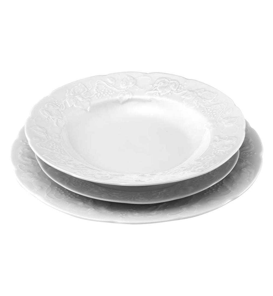 Tafelservice 18-teilig - Weiss