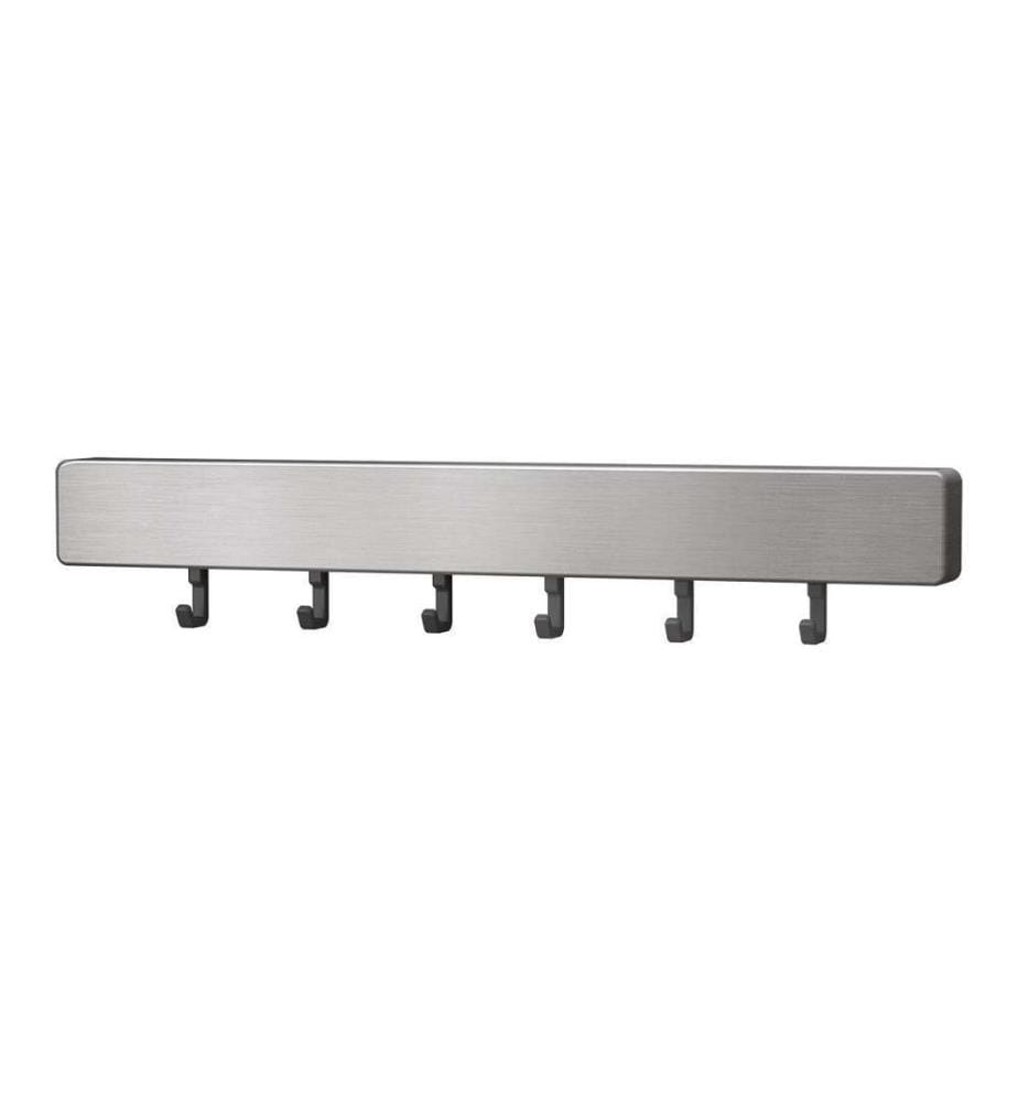Magnetleiste mit 6 Haken - 39 cm