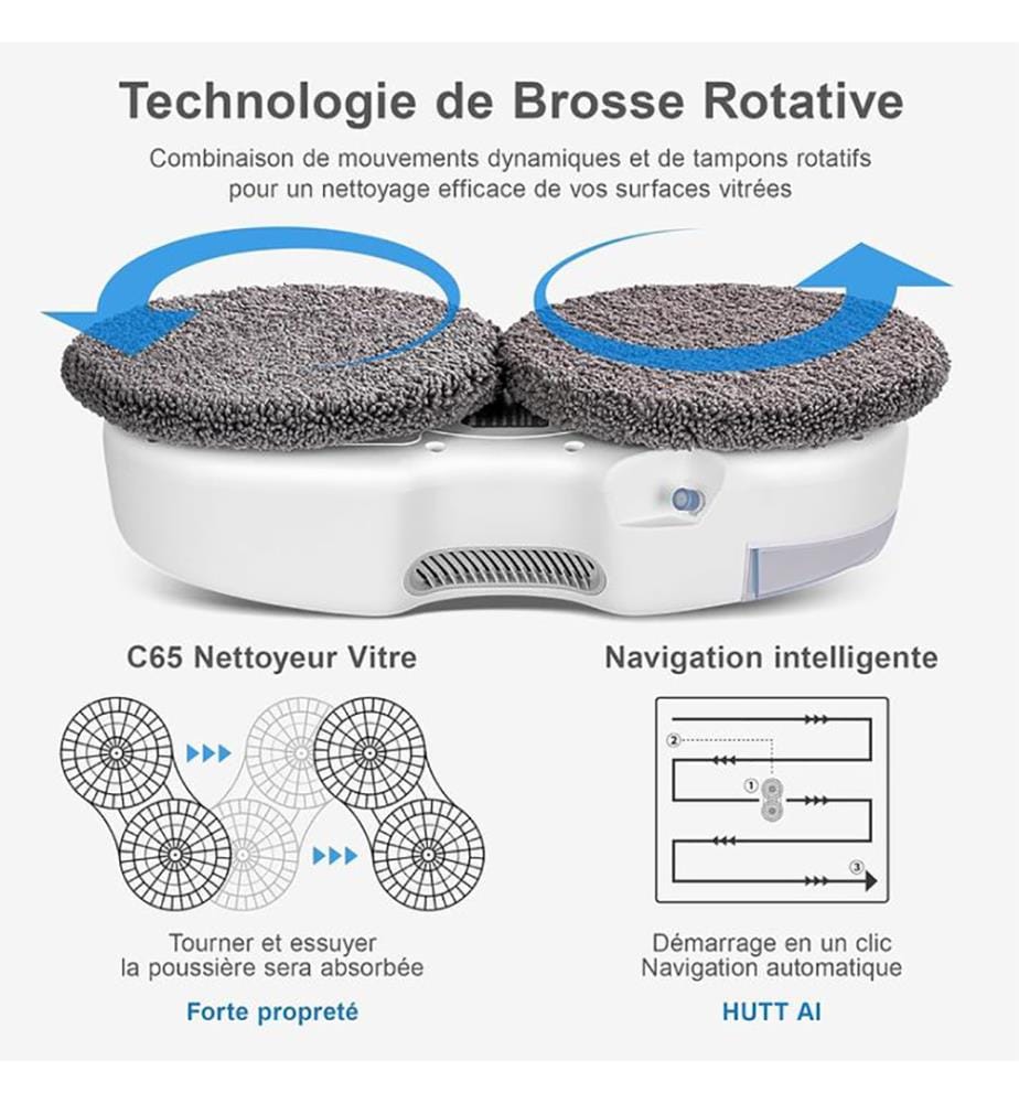Intelligenter Fensterreinigungsroboter C65