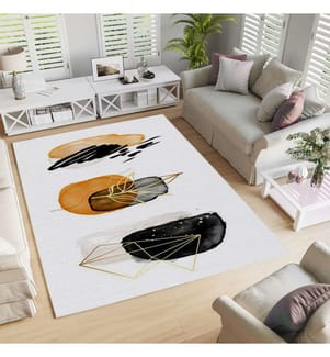 Teppich 100 x 200 cm - Weiss