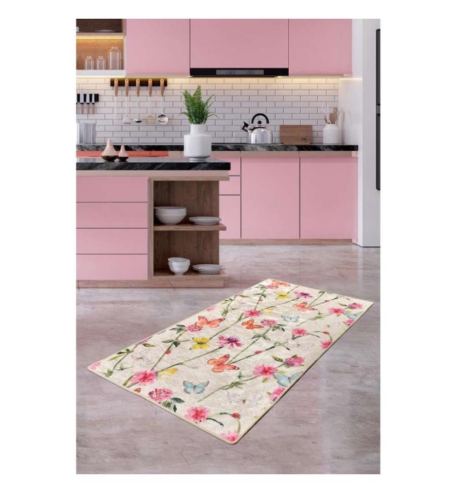 Flurteppich 80 x 200 cm - Mehrfarbig