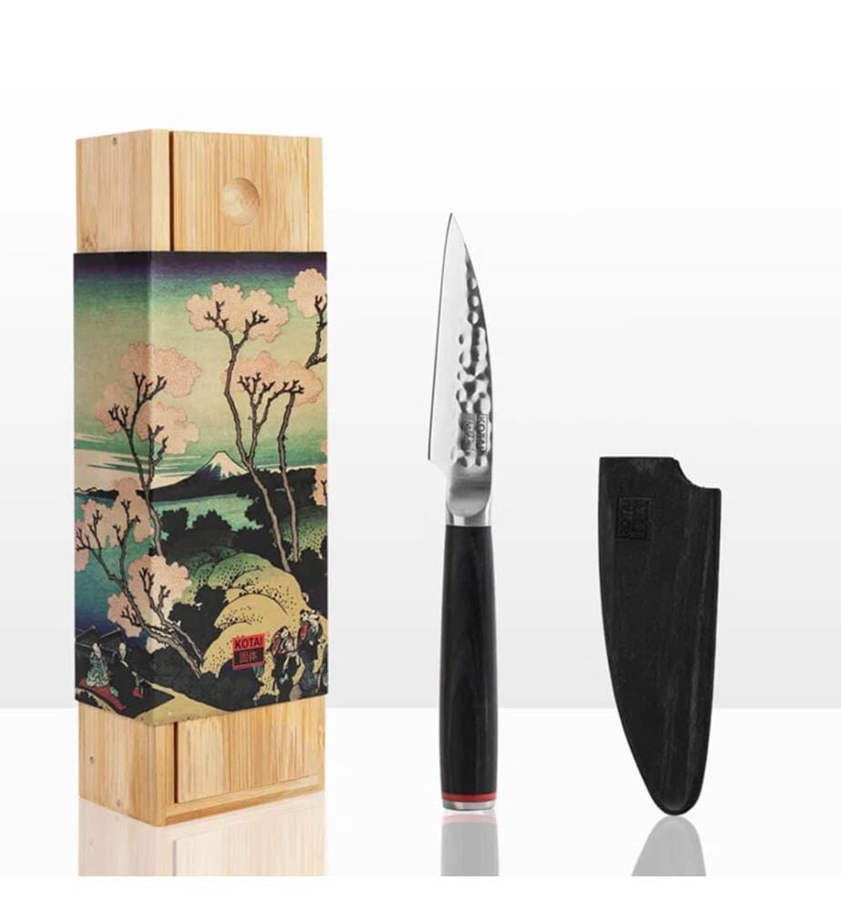 Office-Messer Gehämmert 10 cm mit Etui