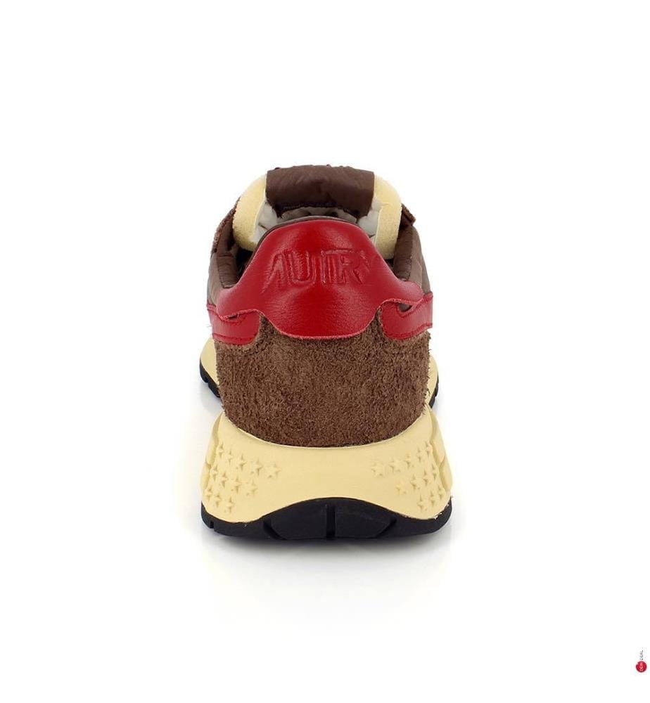 Baskets Reelwind Low - Brun et Rouge