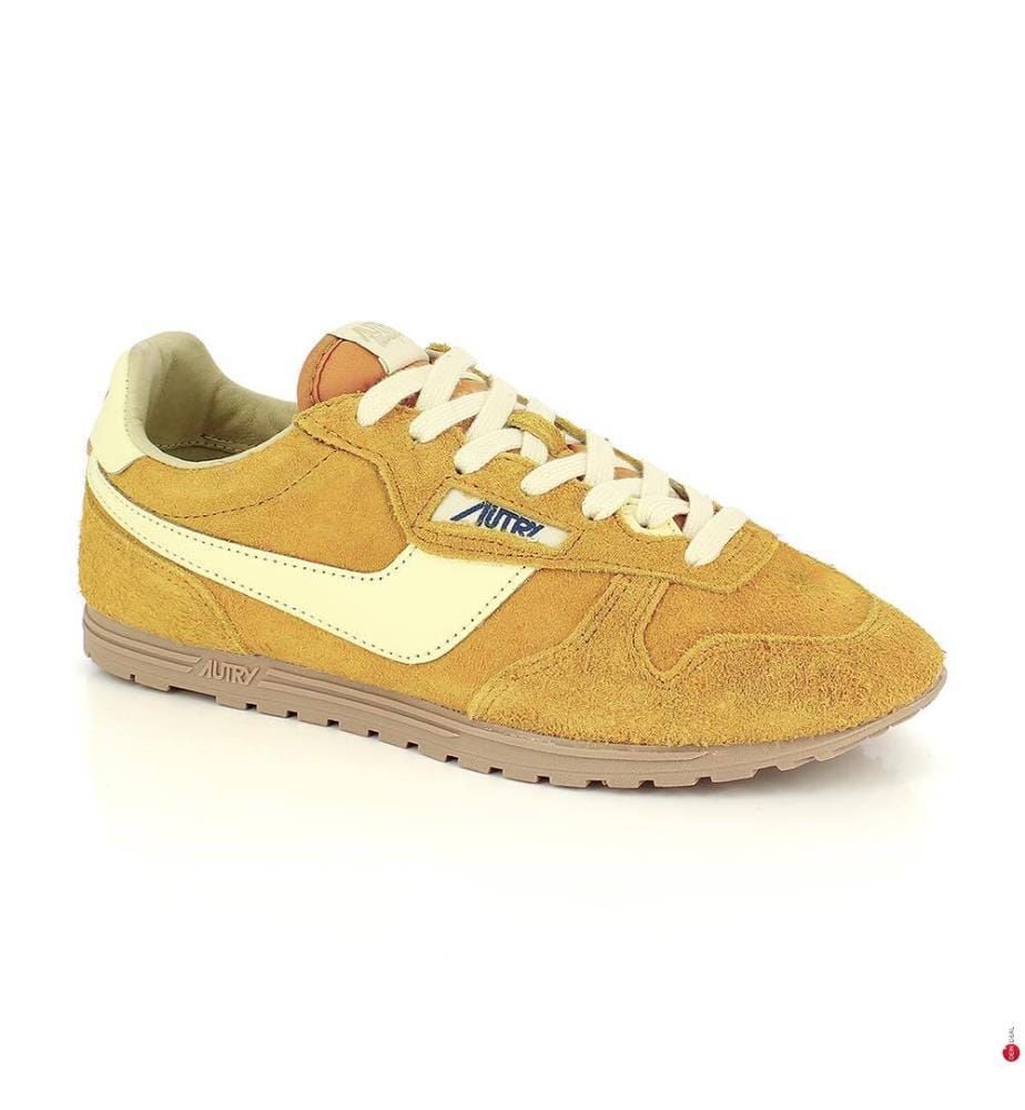 Baskets Windspin Low - Jaune et Crème