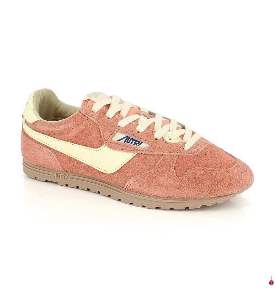 Sneakers Windspin Low - Rosa und Cremeweiss