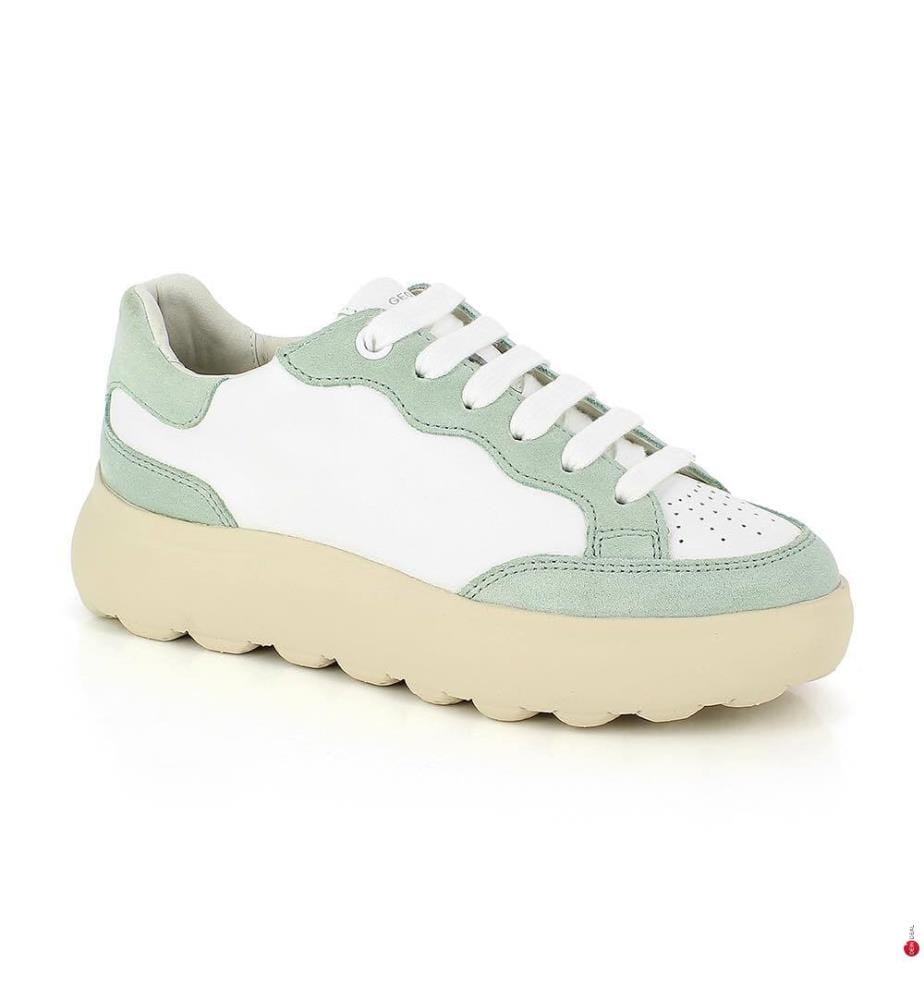 Baskets Spherica - Vert et blanc