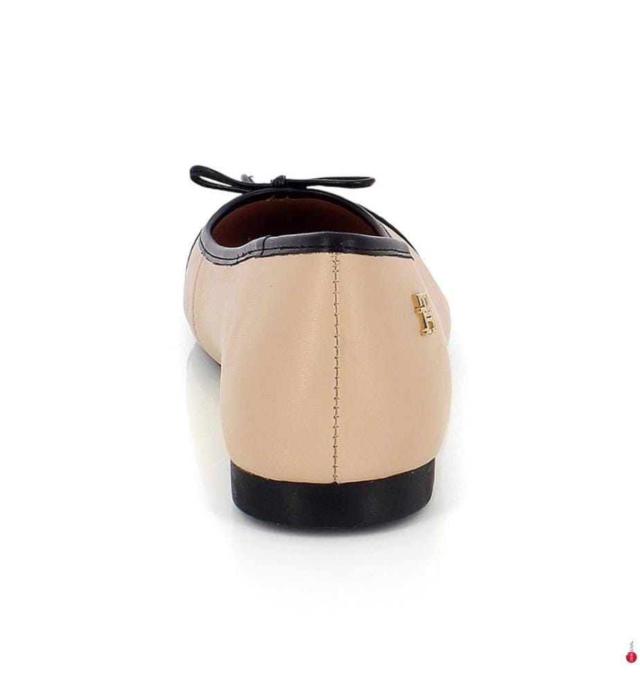 Ballerinas - Beige und Schwarz