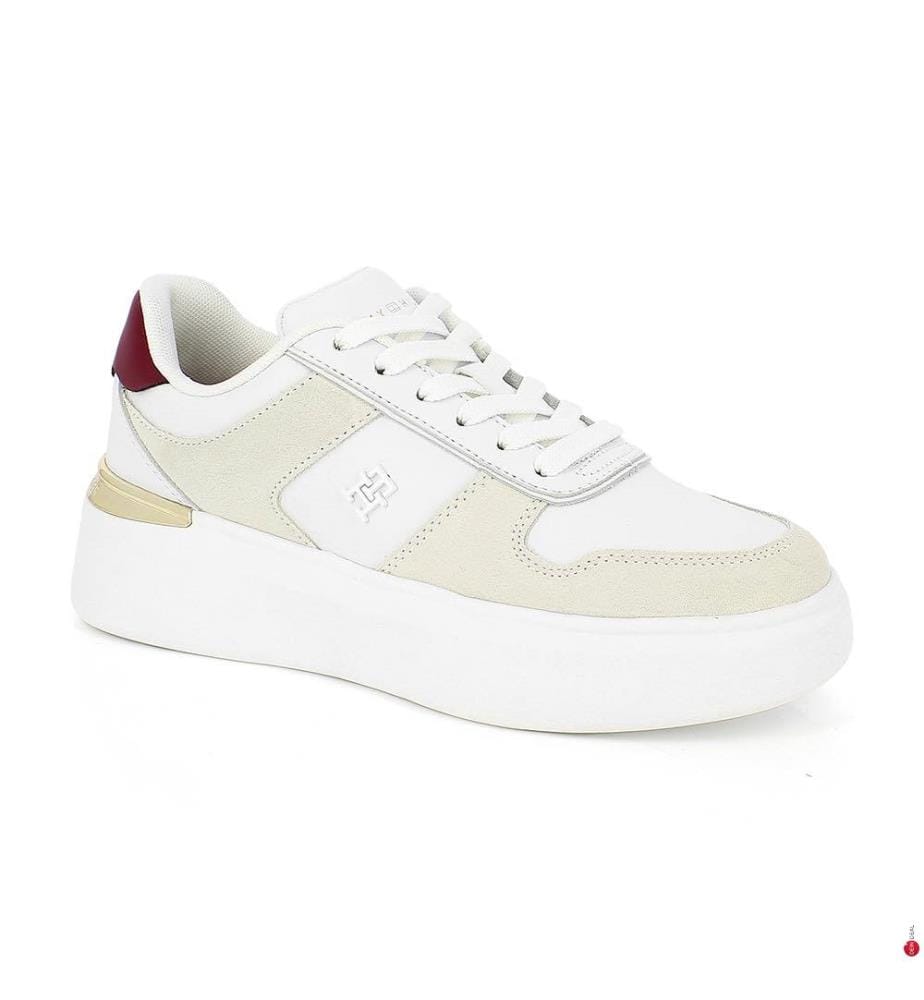 Baskets - Beige et Blanc