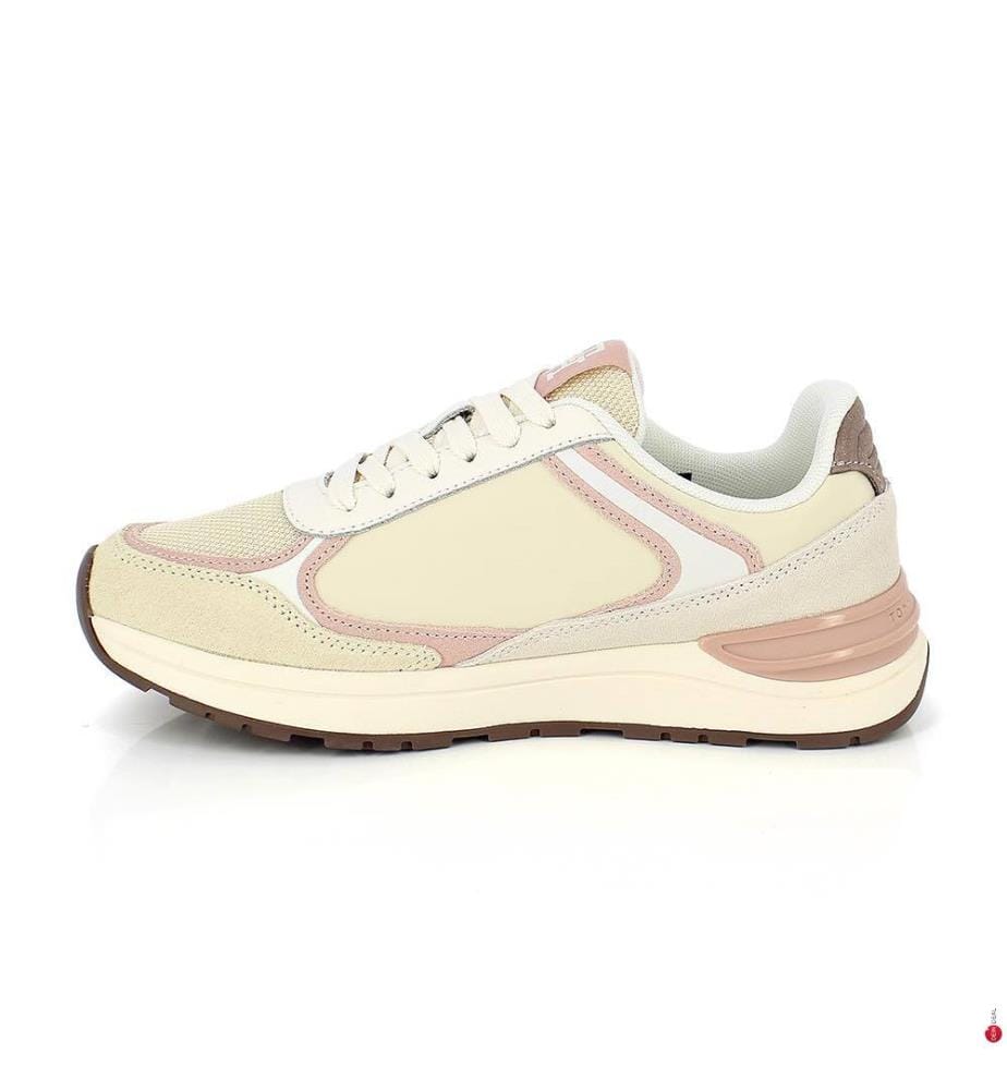 Sneakers - Beige und Rosa