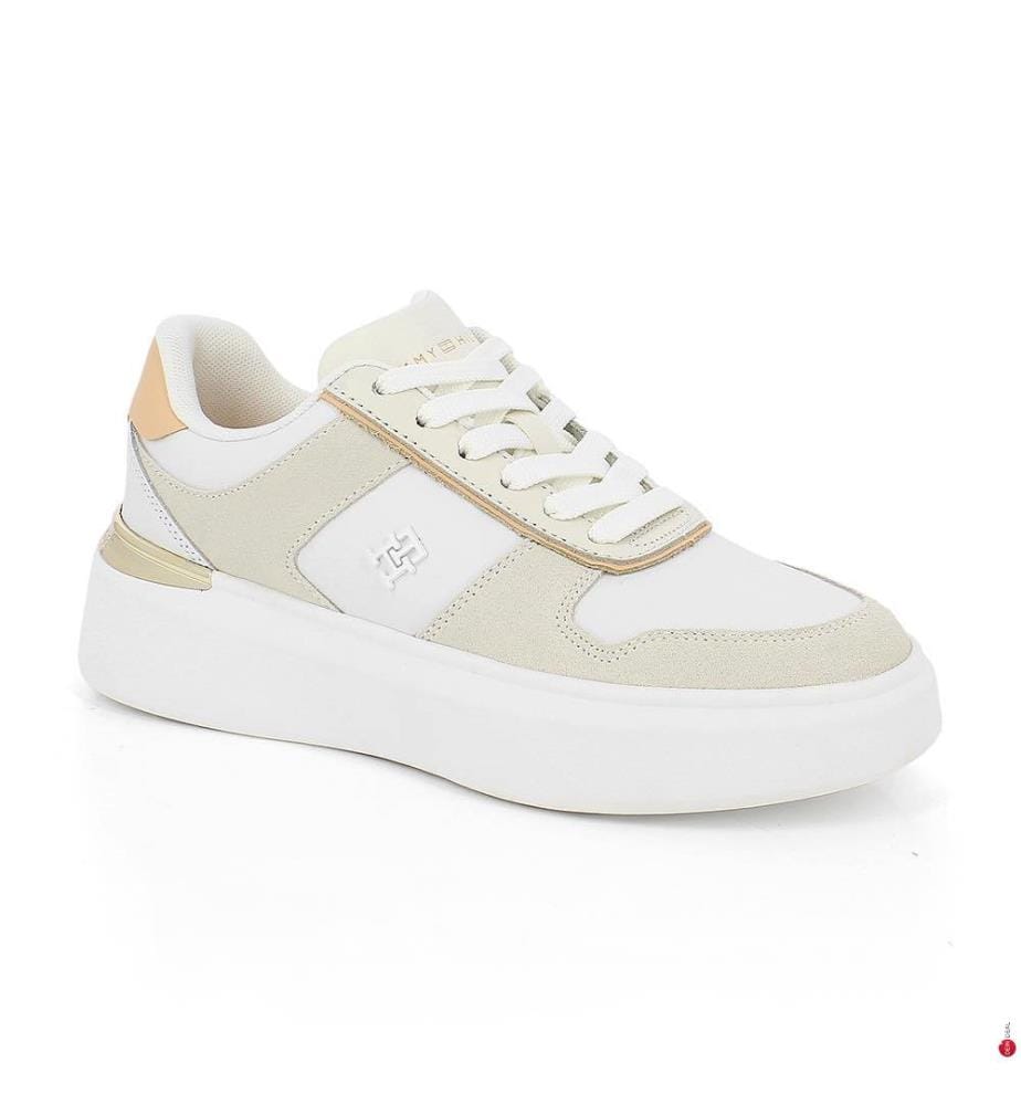 Baskets - Blanc et Beige
