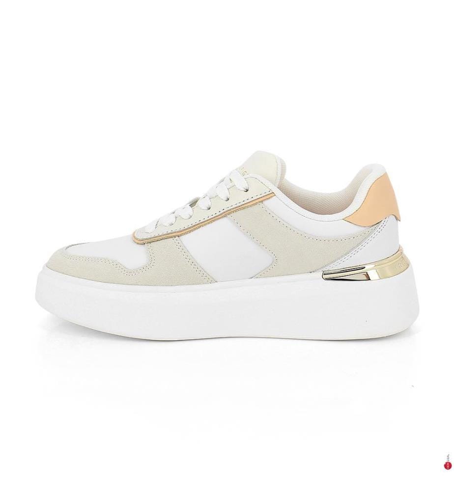 Baskets - Blanc et Beige