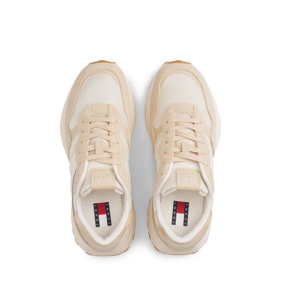 Baskets - Blanc et Beige