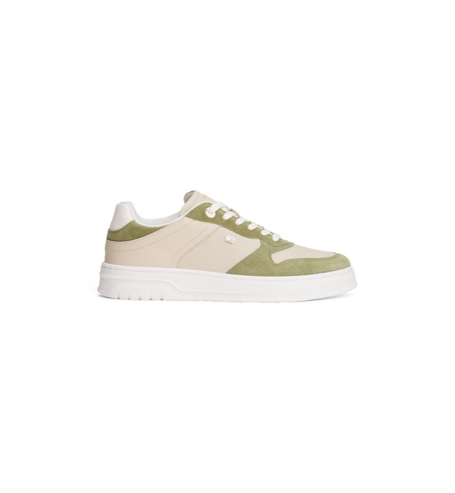Sneakers - Grün und Creme