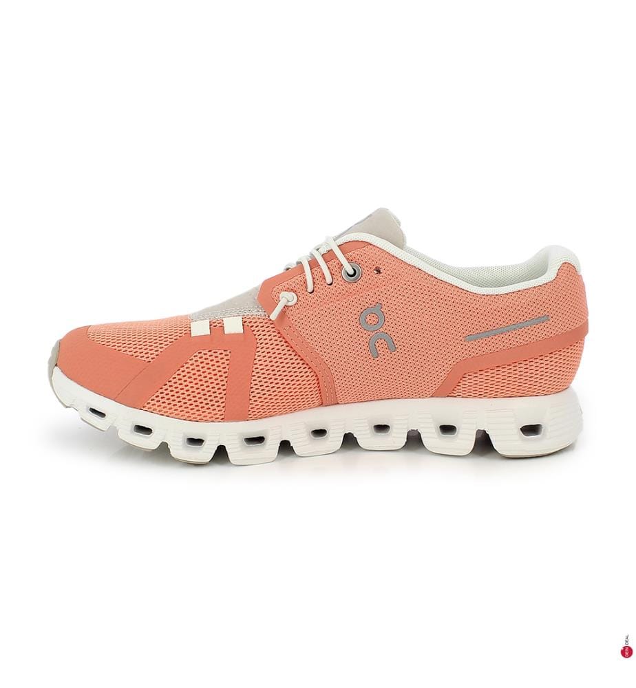 Cloud 5 Running Sneakers - Koralle & Weiss