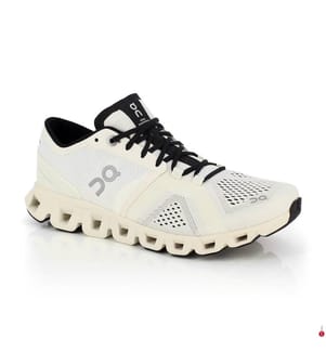 Baskets de Course Cloud X - Blanc et Noir