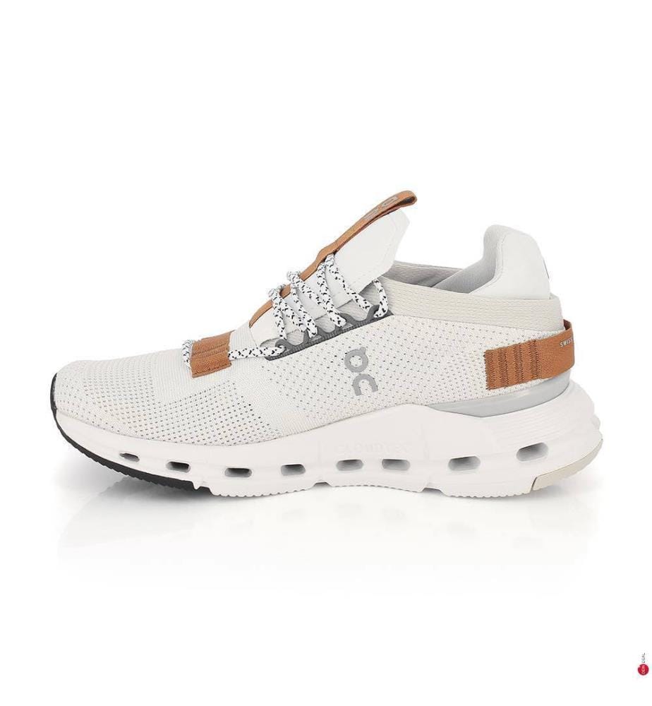 Cloudnova Running Sneakers - Weiss und Hellbraun