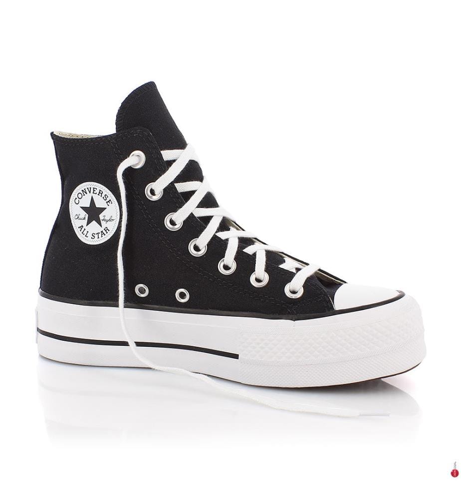 Sneakers Chuck Taylor All Star Platform High Top - Schwarz und Weiss