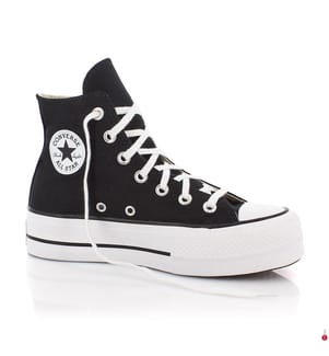 Sneakers Chuck Taylor All Star Platform High Top - Schwarz und Weiss