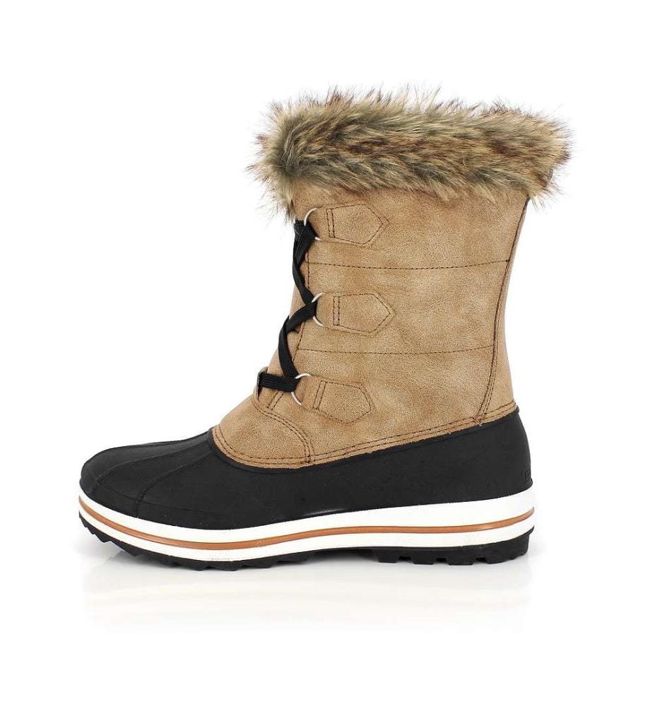 Après-Ski-Stiefel Elisa - Dunkles Beige
