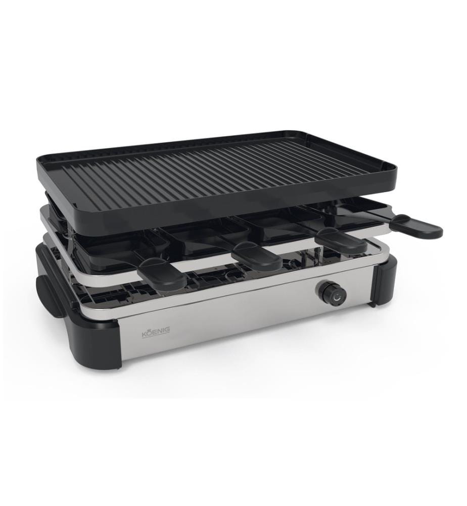 Koenig - Grill à raclette Pro 8 personnes