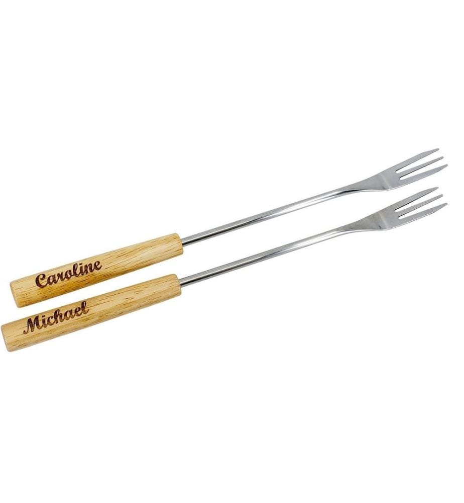 KADASTAR - Käsefonduegabel Element personalisierbar 6 Personen