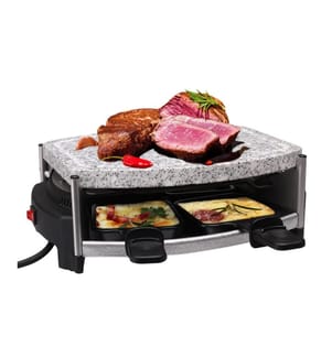 NOUVEL - Grill à raclette 4 Grill, 4 personnes