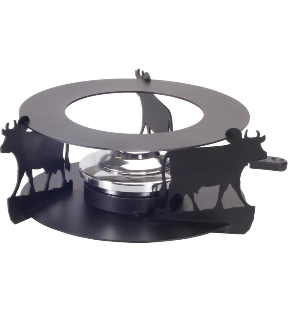 NOUVEL - Réchaud à fondue Vache Noir
