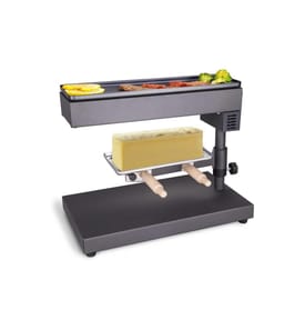 NOUVEL - Appareils à raclette Bloc 600W, noir