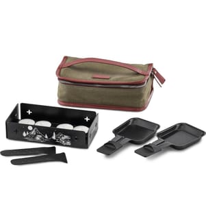 TRISA - Raclette à bougie chauffe-plat Explorer's Pack Noir