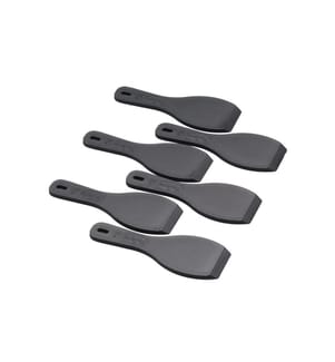 TTM - Spatule à raclette 6 Pièce/s, Noir