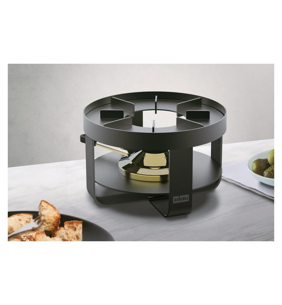 STÖCKLI - Réchaud à fondue Pilatus Noir
