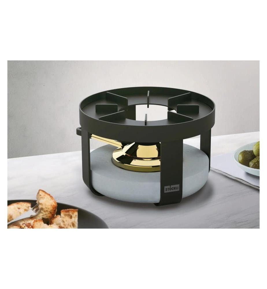 STÖCKLI - Réchaud à fondue Pilatus Noir