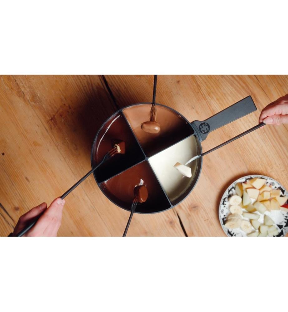 4Fondue - Caquelon à fondue Noir