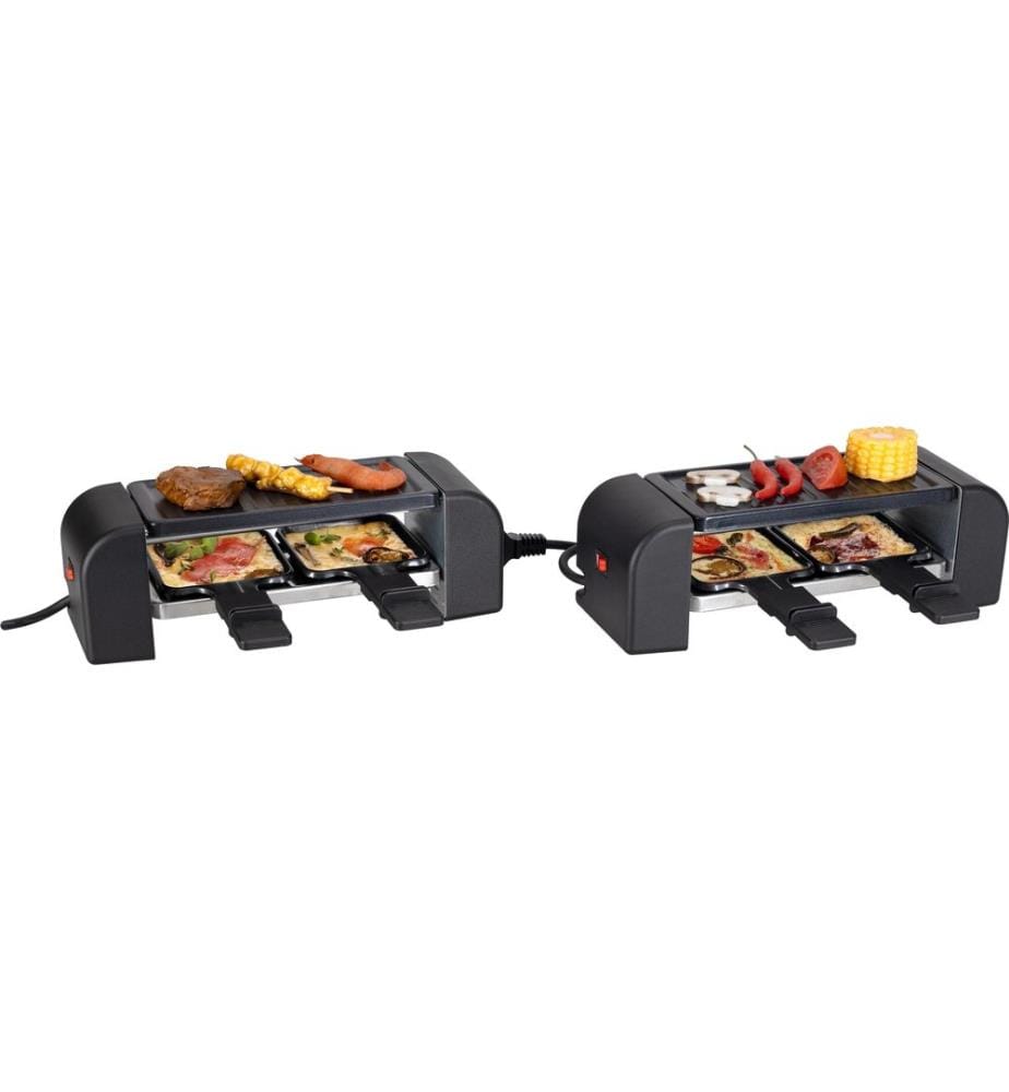 NOUVEL - Grill à raclette Connect 4 personnes