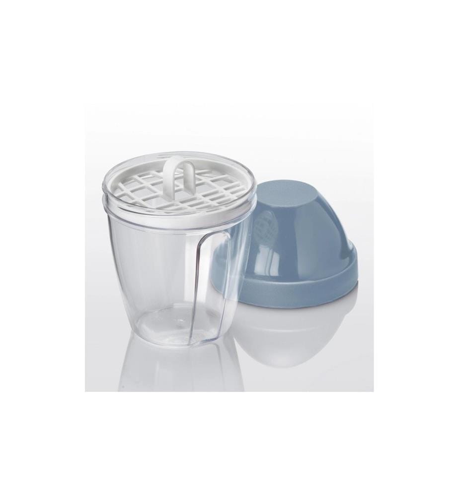 Westmark - Gobelet de mixage et d'agitation oeuf de mixage 0.25 l, bleu