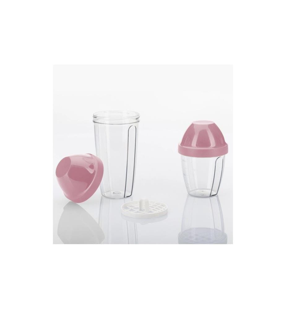 Westmark - Gobelet à secouer Maxi 0.5 l, rose