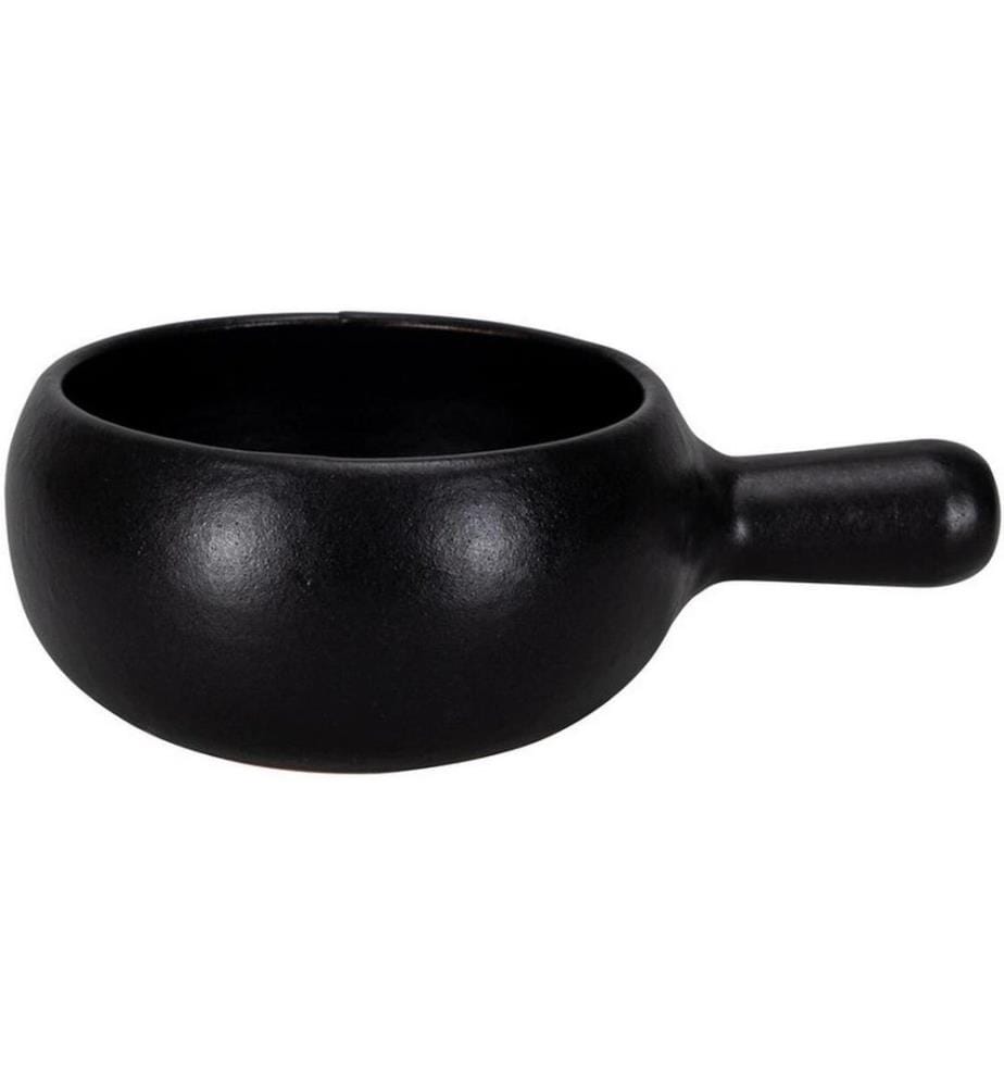 NOUVEL - Caquelon Bombata-Nero, Ø 22 cm, noir