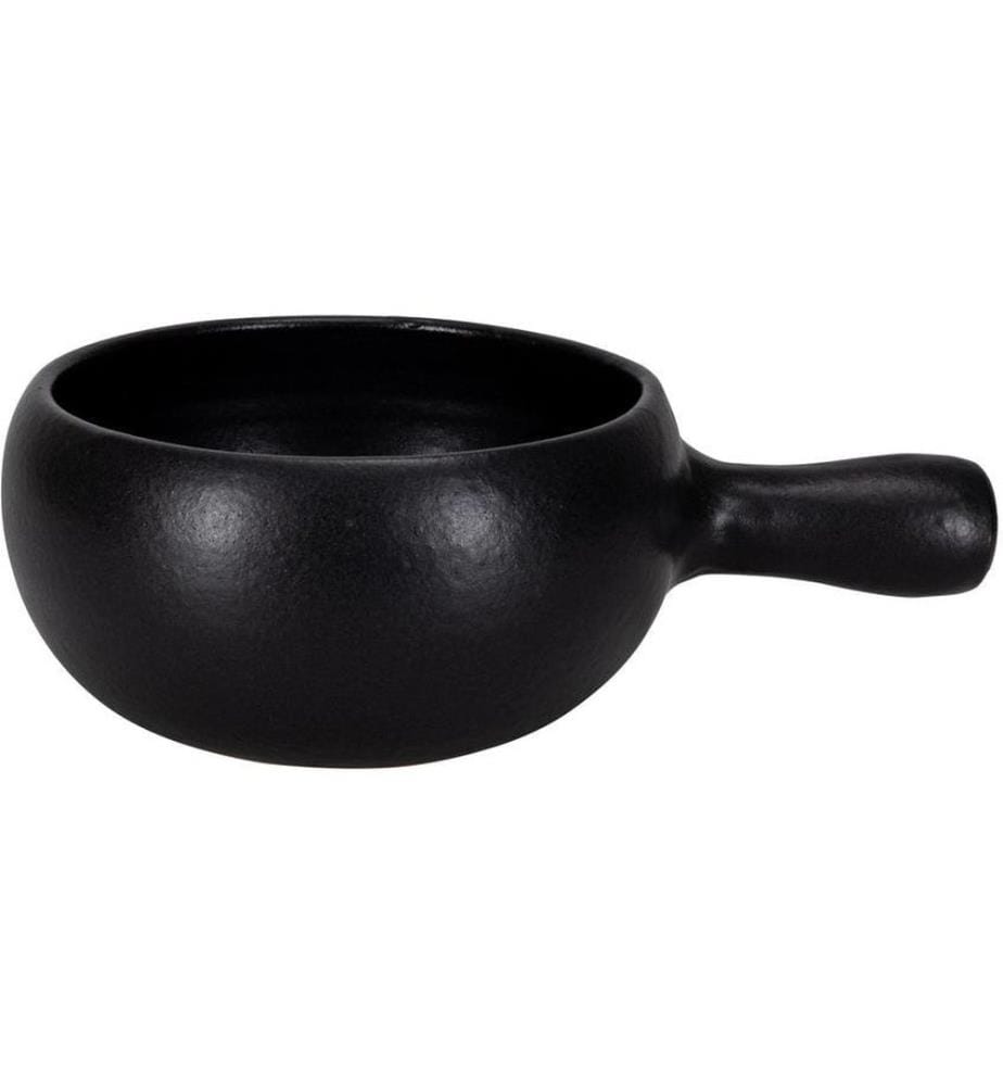 NOUVEL - Caquelon Bombata-Nero, Ø 22 cm, noir