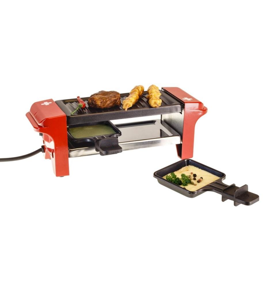 NOUVEL - Grill à raclette CH-Cross 2 personnes